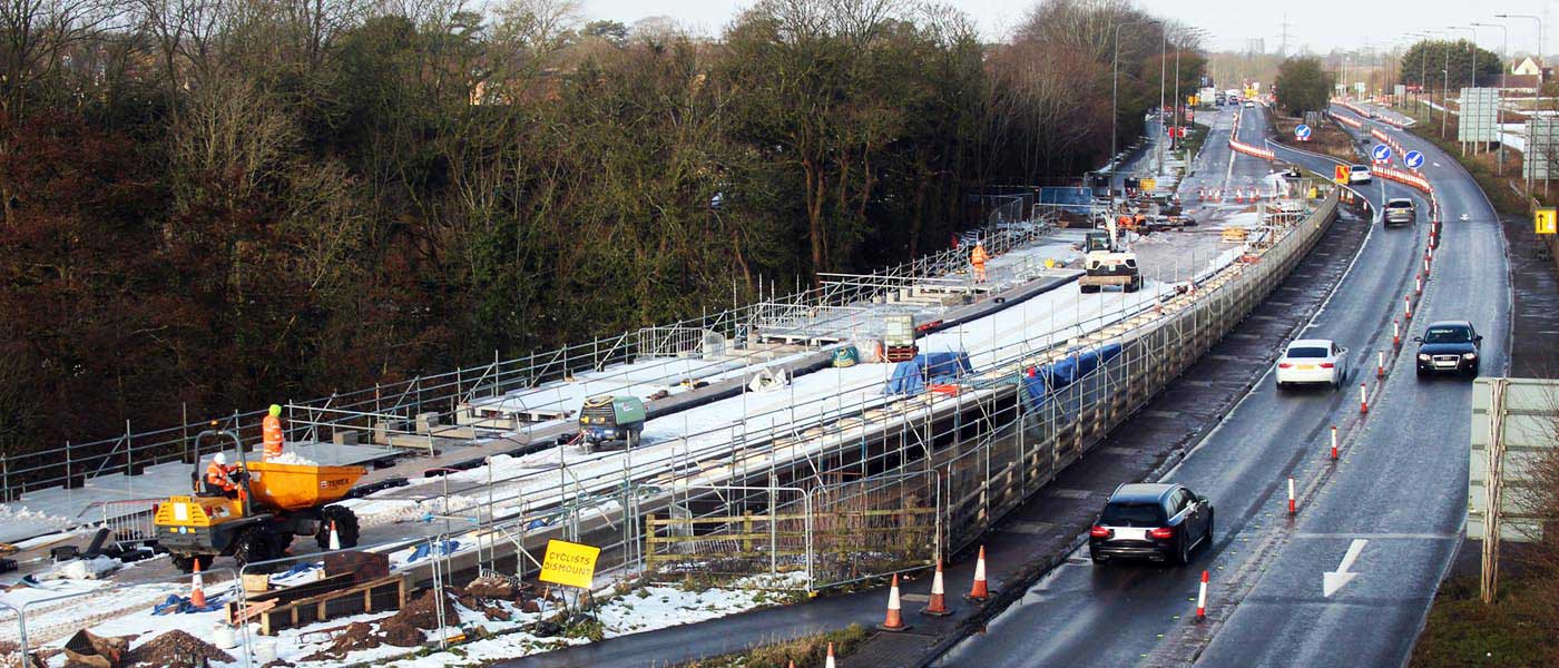 Bromley Heath Viaduct, Fibre Reinforced Polymer (FRP) Pedestrian Walkway